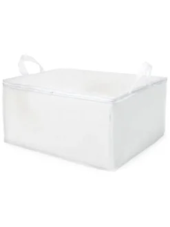 Torba w kolorze białym na ubrania - 70 x 50 x 30 cm