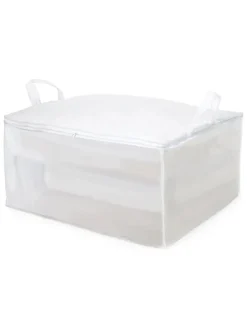 Torba w kolorze białym na ubrania - 70 x 50 x 30 cm