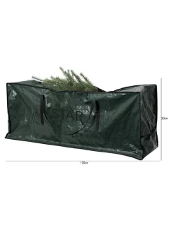 Torba w kolorze zielonym do przenoszenia choinki - 120 x 50 cm