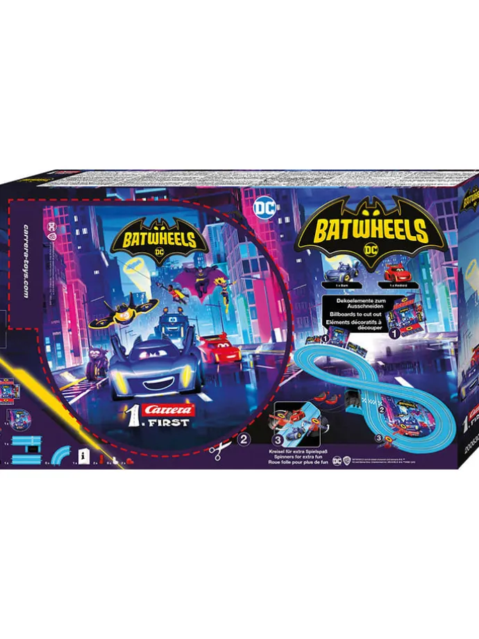 Tor wyścigowy "Carrera First - Batwheels Time for Action" - 3+