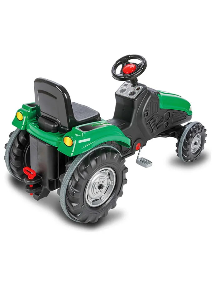 Traktor "Big Wheel" w kolorze zielonym - 3+