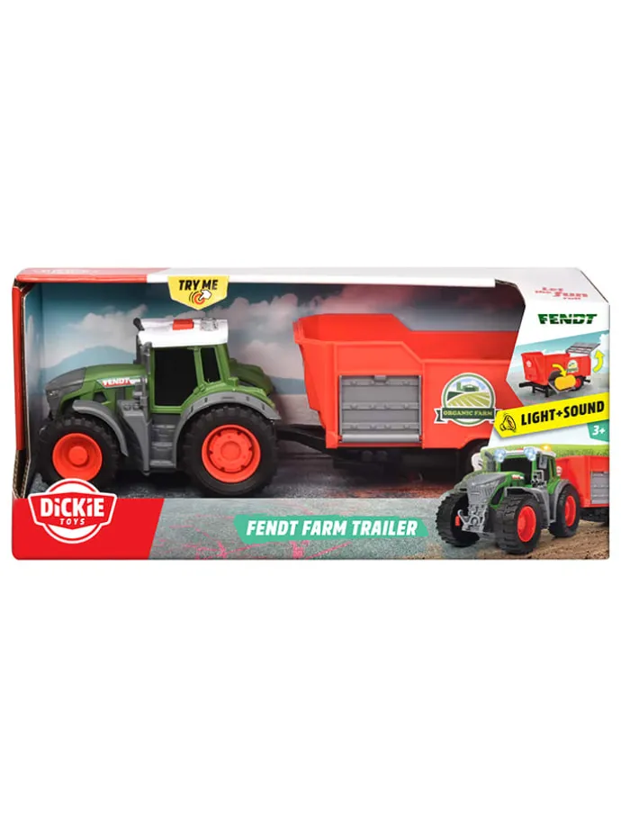 Traktor "Fendt" z przyczepką - 3+