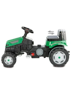 Traktor "Strong Bull" w kolorze zielonym - 3+