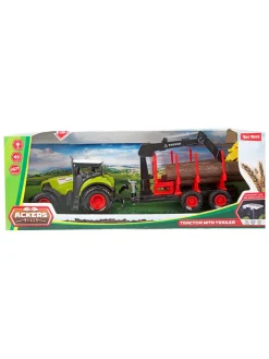 Traktor z przyczepką - 3+ (produkt niespodzianka)