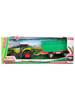 Traktor z przyczepką - 3+ (produkt niespodzianka)