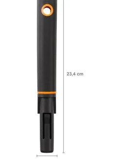 Trzonek ogrodowy "QuikFit" w kolorze czarnym