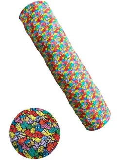 Tunel ze wzorem dla kota - szer. 125 cm
