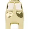 Uchwyt "Dachsie" w kolorze miedzianym na pierścionki - 15 x 6 x 4 cm