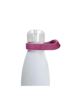 Uchwyt w kolorze różowym na butelkę - dł. 8 cm