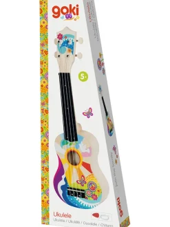Ukulele "Flower Power" ze wzorem - 5+