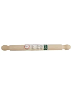 Wałek w kolorze jasnobrązowym do ciasta - dł. 35 cm