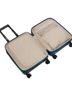 Walizka "Spira Compact Carry On Spinner" w kolorze niebieskim - 50 x 35 x 13 cm