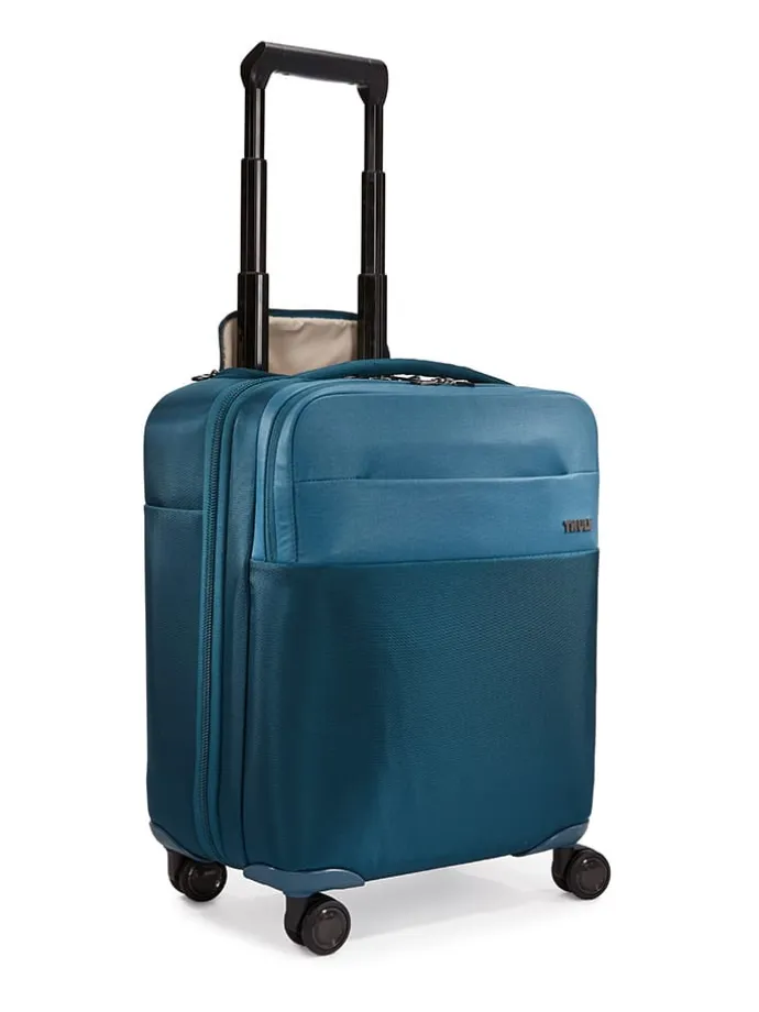 Walizka "Spira Compact Carry On Spinner" w kolorze niebieskim - 50 x 35 x 13 cm