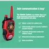 Walkie-talkie w kolorze czerwonym - 4+