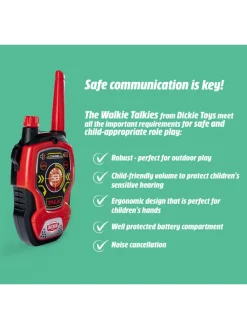 Walkie-talkie w kolorze czerwonym - 4+