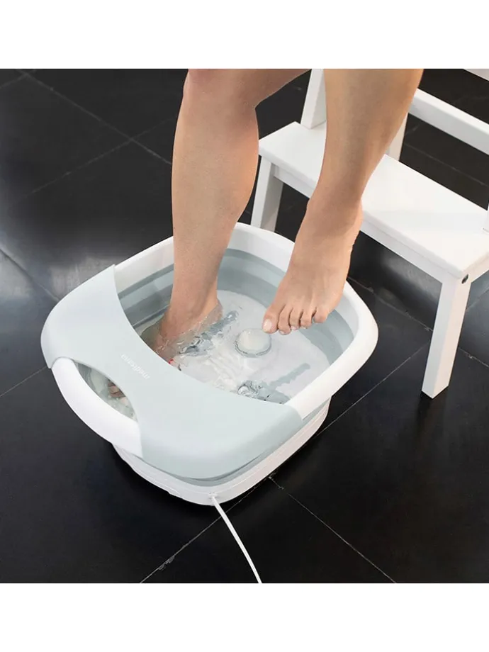 Wanienka-masażer 3w1 "FS 886" w kolorze białym do stóp