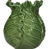 Wazon "Cabbage" w kolorze zielonym - 16,6 x 19,8 x 16,1 cm