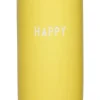 Wazon "Happy" w kolorze żółtym - wys. 11 cm