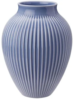 Wazon "Knabstrup" w kolorze niebieskim - wys. 20 x Ø 14 cm
