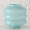Wazon "Milan" w kolorze turkusowym - wys. 18 x Ø 18 cm