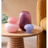 Wazon "Nuevo Dulce" w kolorze fioletowym - wys. 22 x Ø 12,5 cm