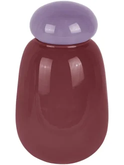 Wazon "Nuevo Dulce" w kolorze fioletowym - wys. 22 x Ø 12,5 cm