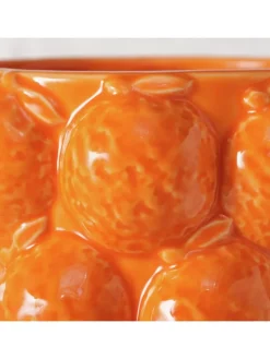 Wazon "Orange" w kolorze pomarańczowym - wys. 36 x Ø 16 cm