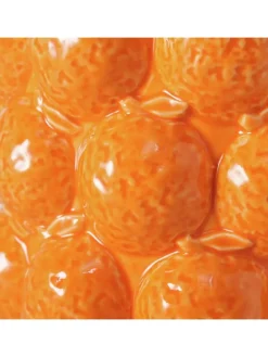 Wazon "Orange" w kolorze pomarańczowym - wys. 25 x Ø 16 cm
