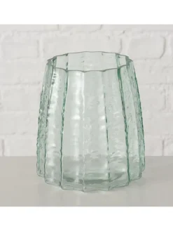 Wazon "Pernilla" w kolorze turkusowym - wys. 16 x Ø 15 cm