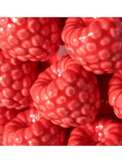 Wazon "Raspberry" w kolorze czerwonym - wys. 19,5 x Ø 22,5 cm