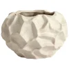 Wazon "Soil" w kolorze kremowym - wys. 11,5 x Ø 18 cm