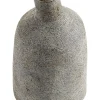 Wazon "Stain" w kolorze brązowo-szarym - wys. 26 x Ø 14,5 cm