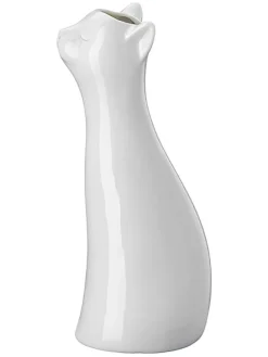 Wazon w kolorze białym - wys. 20 cm
