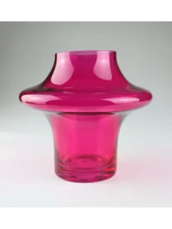 Wazon w kolorze różowym - wys. 20 x Ø 20 cm