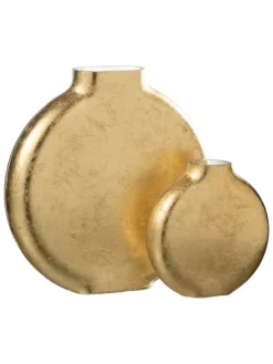 Wazon w kolorze złotym - wys. 25,5 cm