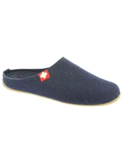 Wełniane kapcie "Gipfelkreuz" w kolorze granatowym