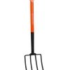 Widły w kolorze pomarańczowo-czarnym - wys. 100 cm