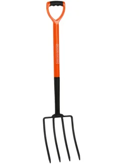 Widły w kolorze pomarańczowo-czarnym - wys. 100 cm