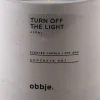 Świeca zapachowa "Turn Off The Light Verti" - 220 g
