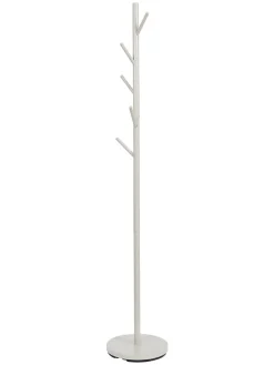 Wieszak stojący "Loft" w kolorze białym na ubrania - wys. 170 x Ø 30 cm