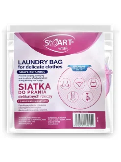 Worek w kolorze białym do prania - wys. 16 x Ø 15 cm