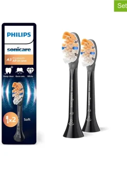 Wymienne końcówki (2 szt.) "Premium All-in-One" w kolorze czarnym