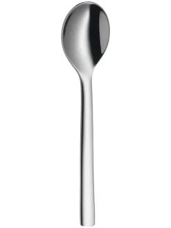 Łyżeczki (6 szt.) w kolorze srebrnym - dł. 11 cm