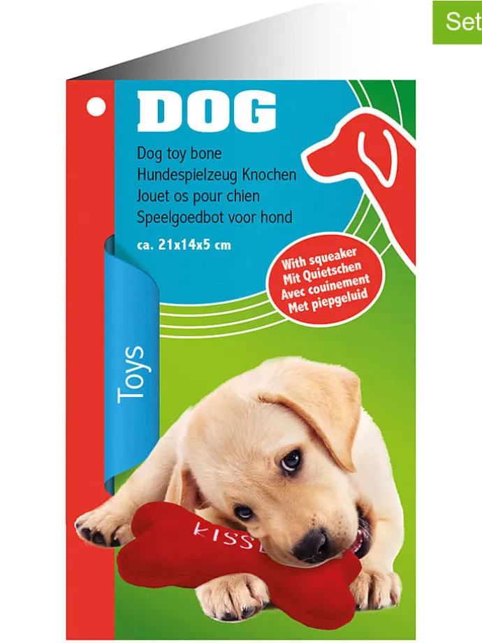 Zabawki (2 szt.) dla psa - szer. 21 cm (produkt niespodzianka)
