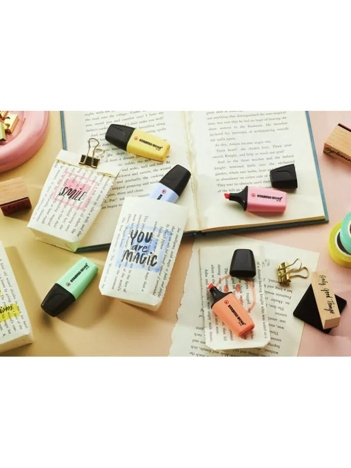 Zakreślacze (5 szt.) "STABILO BOSS MINI Pastel"