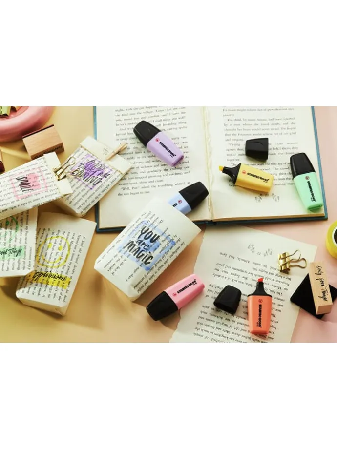 Zakreślacze (5 szt.) "STABILO BOSS MINI Pastel"