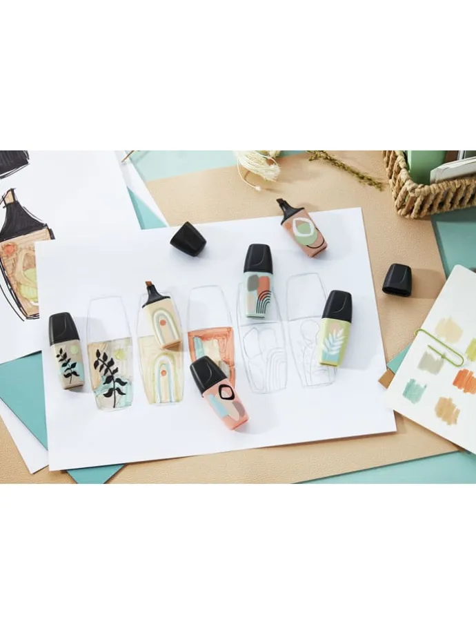 Zakreślacze (6 szt.) "STABILO BOSS MINI Naturevibes"