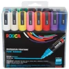 Zakreślacze (16 szt.) "Uni Posca PC"
