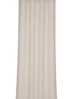 Zasłona "Harp" w kolorze kremowym z oczkami