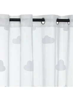 Zasłona w kolorze białym - 240 x 140 cm